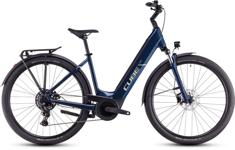 Touring Hybrid ONE 500 EasyEntry - deepsea´n´chrome - Cube