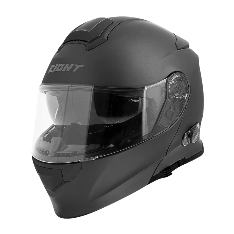 Casque modulable Bluetooth Intégré - Noir Mat