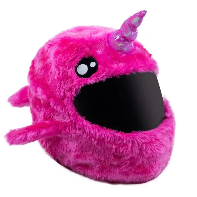 Couvre Casque Moto - Licorne rose