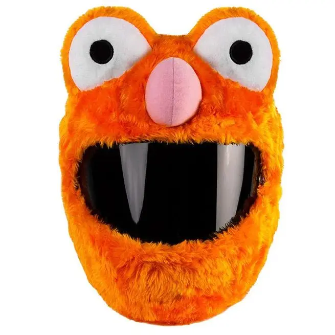 Couvre Casque Moto - Fun Orange