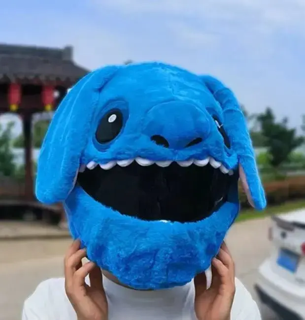 Couvre Casque Moto - Stitch