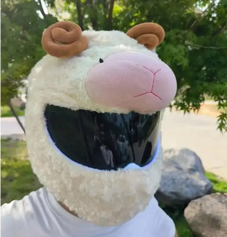 Couvre Casque Moto - Mouton