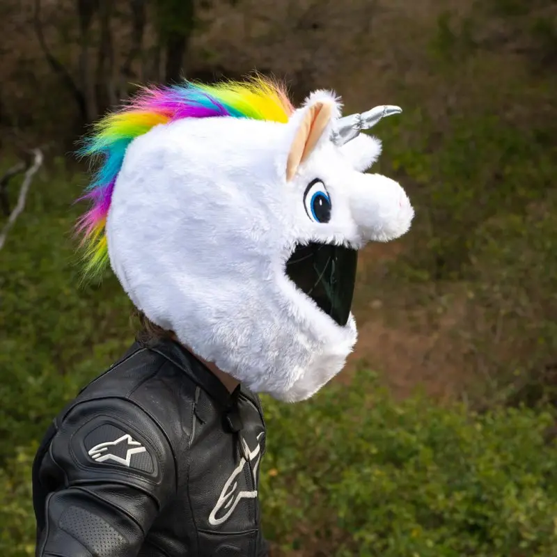 Couvre Casque Moto - Licorne