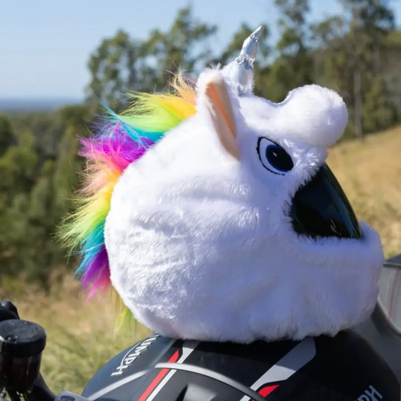 Couvre Casque Moto - Licorne