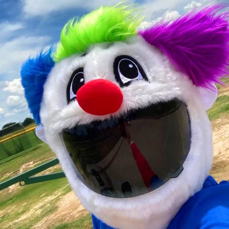 Couvre Casque Moto - Clown