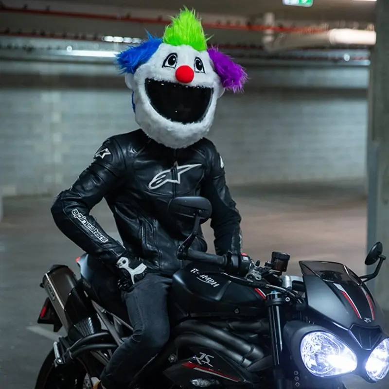 Couvre Casque Moto - Clown