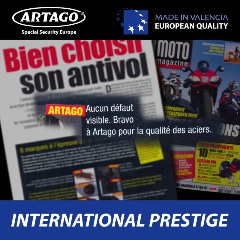 Chaine antivol moto sra ffmc