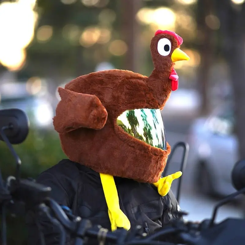 Couvre Casque Moto - Poulette