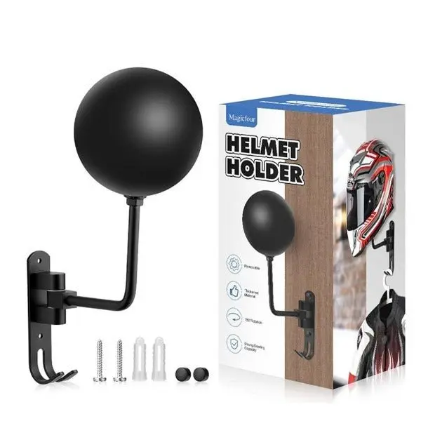 Support mural casque moto