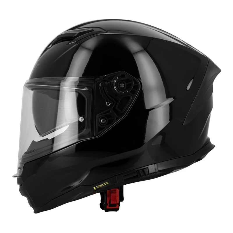 Casque de moto femme Noir Brillant- S442 VENGE