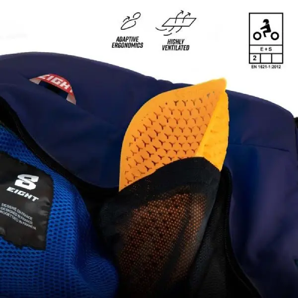 Blouson Bleu Moto Urbain - Circus