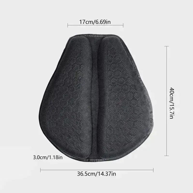 Coussin de selle confort gel moto