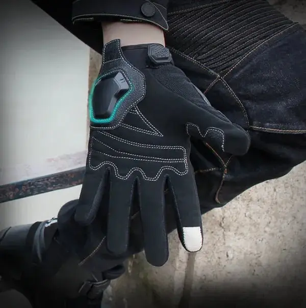 Gants Moto Cross Vert