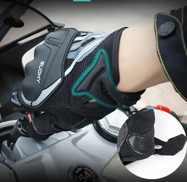 Gant Moto Mi Saison - Noir