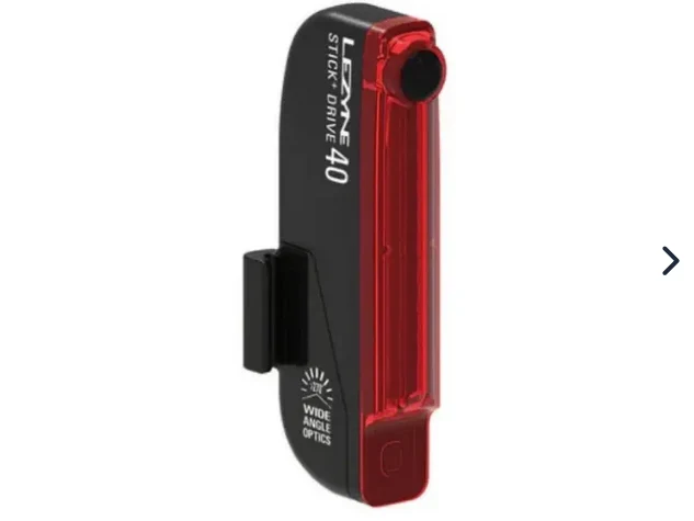 Éclairage Arrière Vélo Lezyne Stick Drive - Feu LED Fin Rechargeable