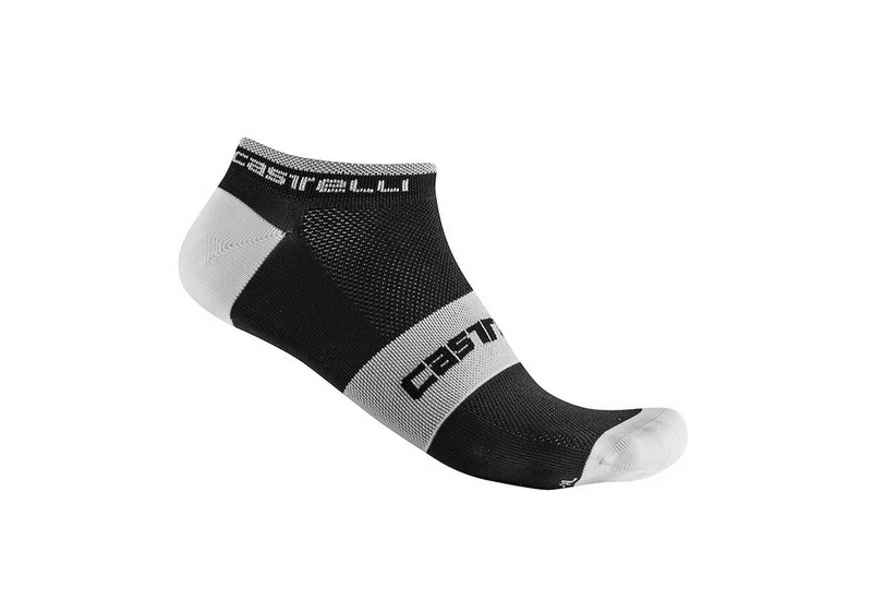 CHAUSSETTES LOWBOY SOCK B/W - CASTELLI