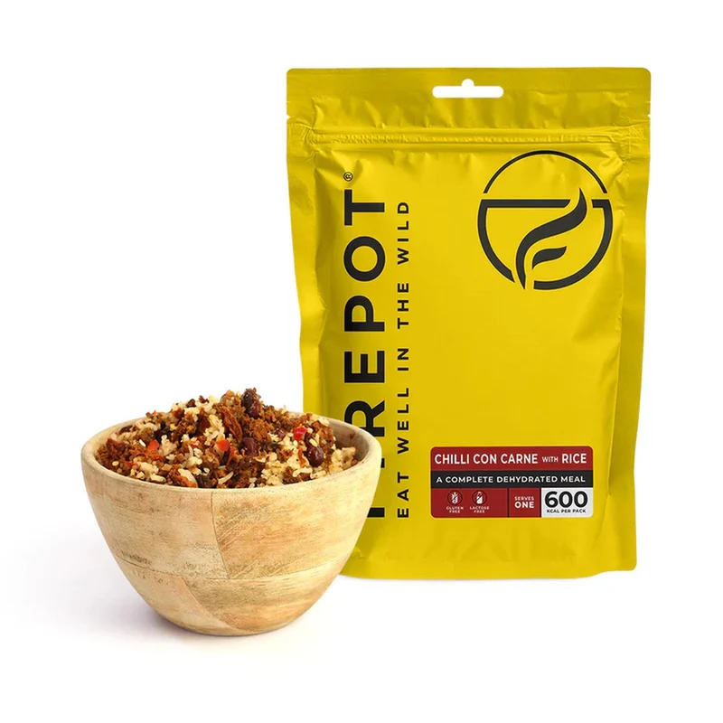 Repas lyophilisé Firepot Chilli con carne