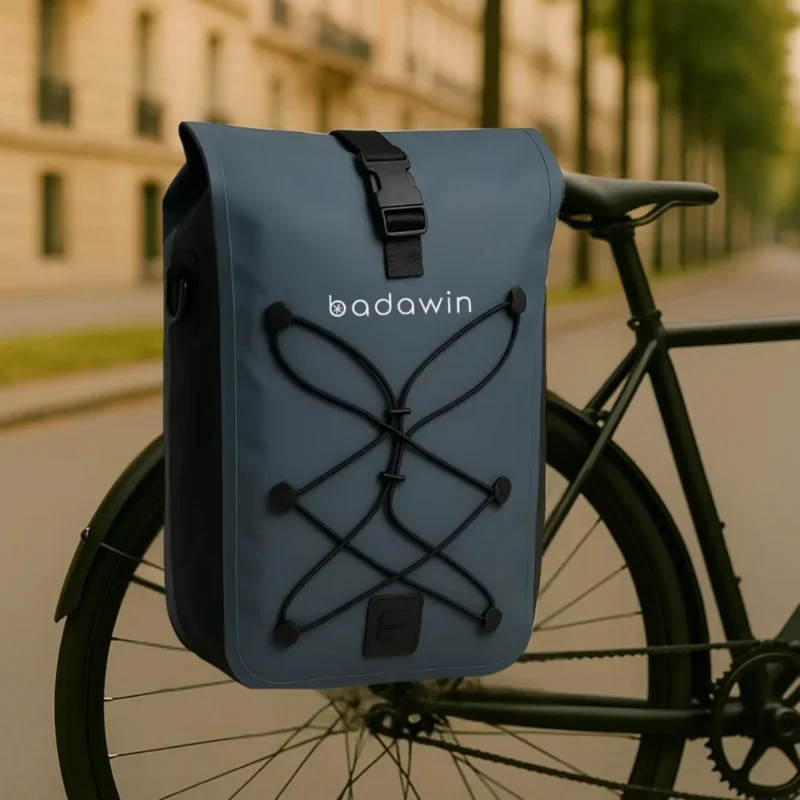 Sacoche porte-bagages vélo Badawin Hind 25L convertible en bandoulière