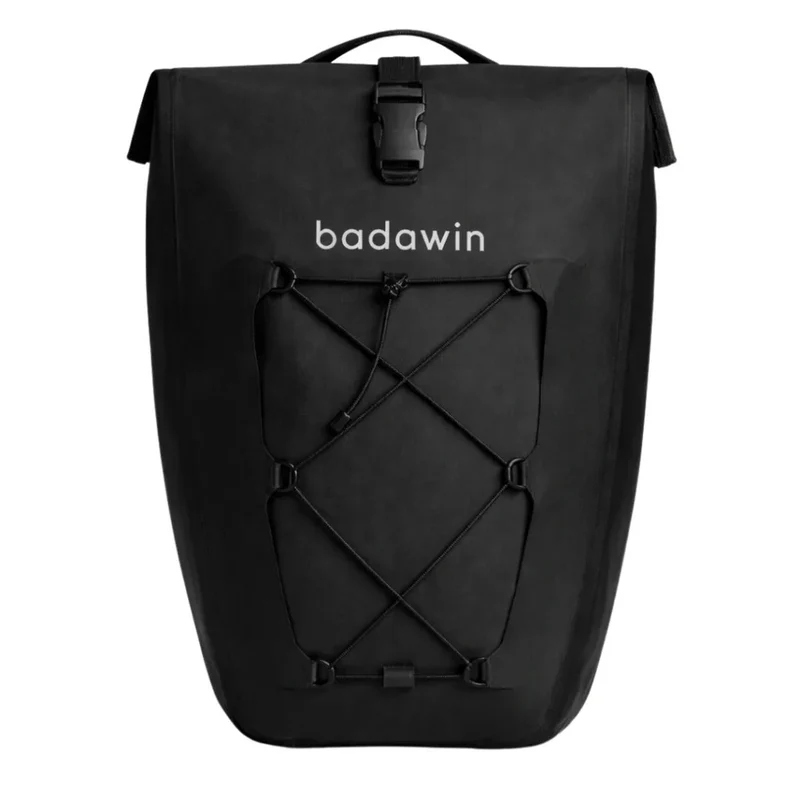Sacoche porte-bagages vélo Badawin Hind 25L convertible en bandoulière