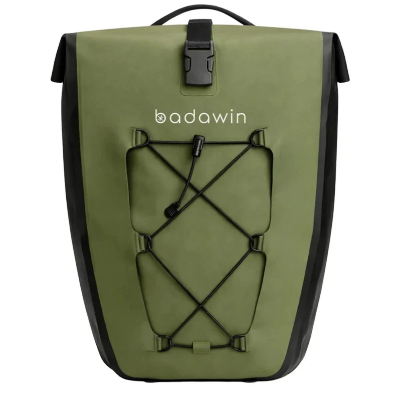 Sacoche porte-bagages vélo Badawin Hind 25L convertible en bandoulière