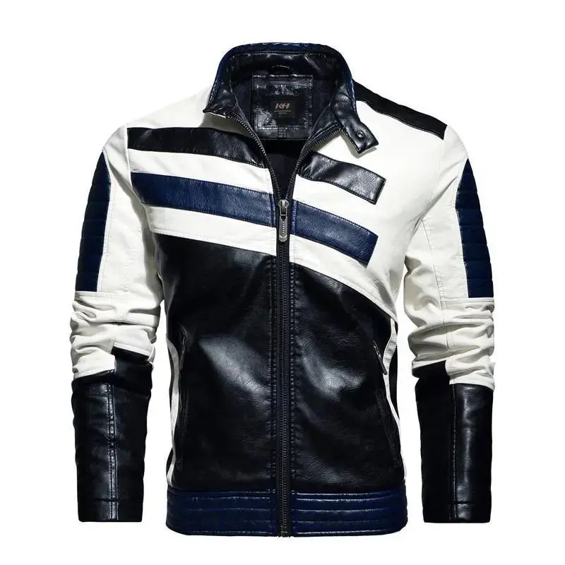 Veste cuir vintage Cafe RACER