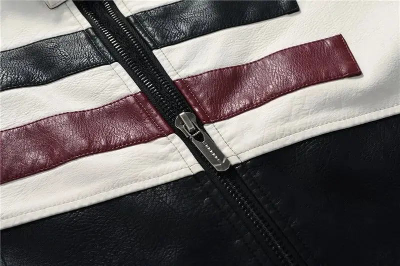 Veste cuir vintage Cafe RACER