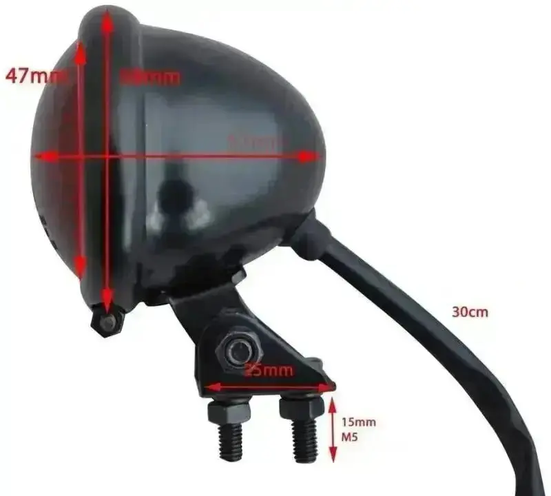 Feu arrière moto LED Cafe Racer