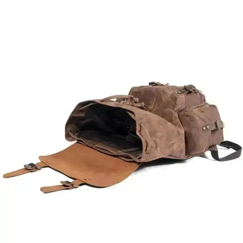 Sac a dos moto vintage