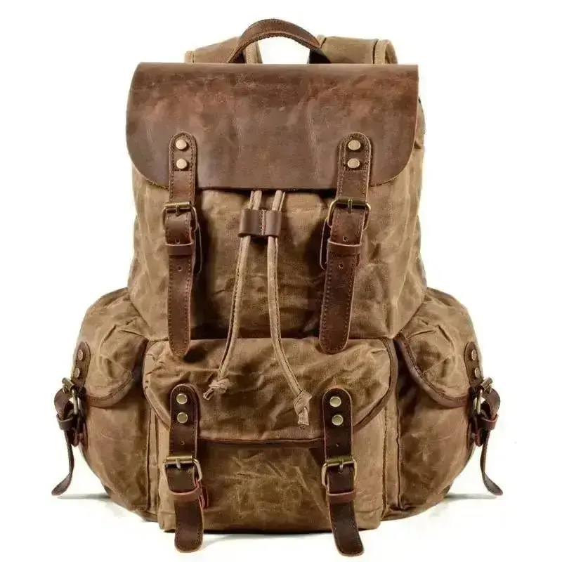 Sac a dos moto vintage