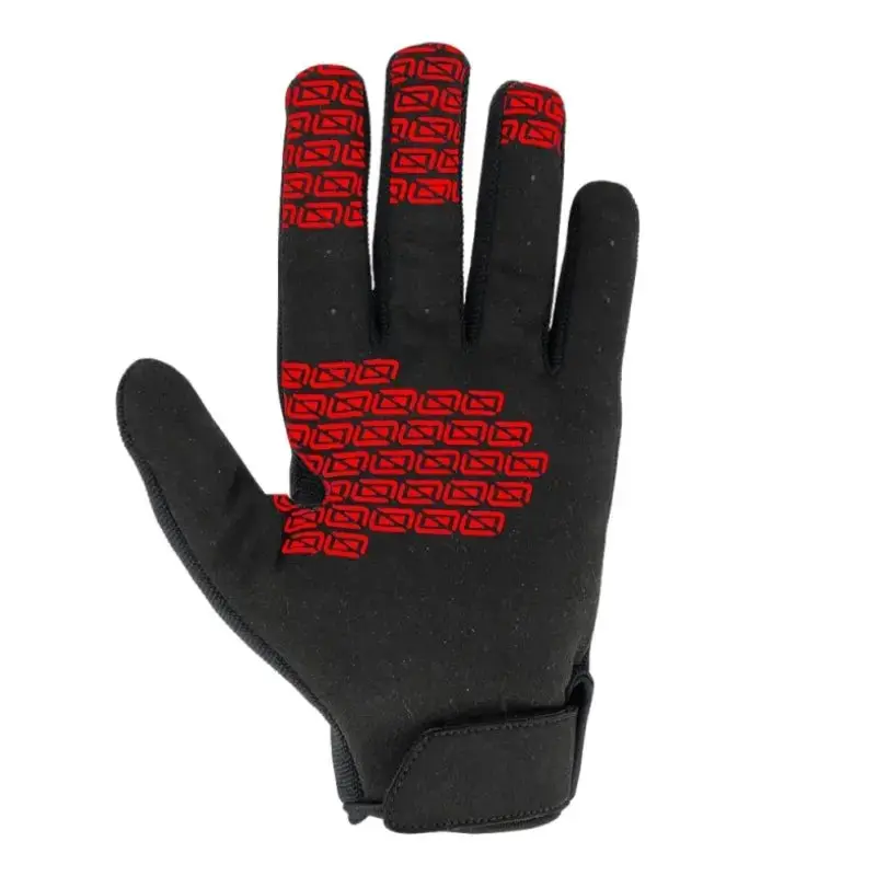 Gants moto été Noir/Rouge - Homologué CE 1kp