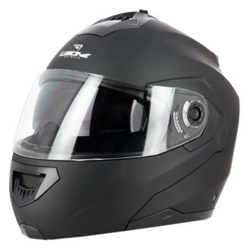 Casque moto modulable - Noir mat
