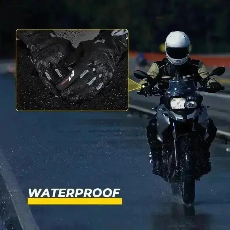 Gants de moto chauffant électriques imperméables