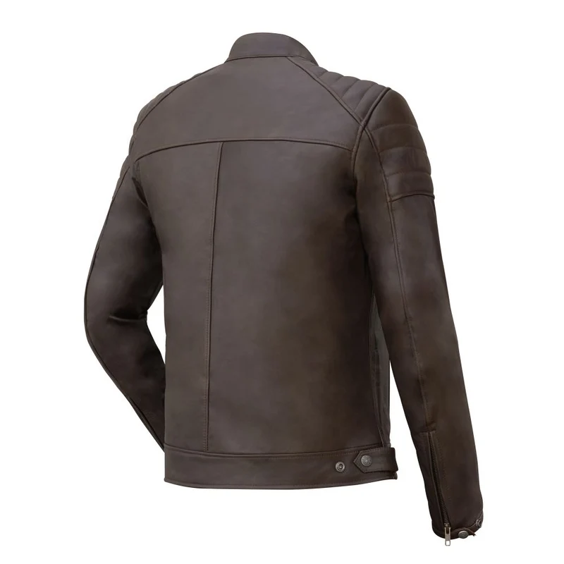Blouson moto Cuir vintage homme