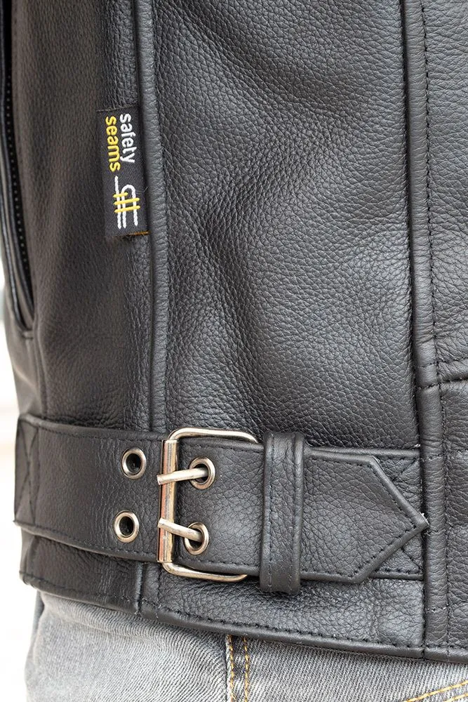 Blouson moto Cuir Vintage ENFIELD Homme