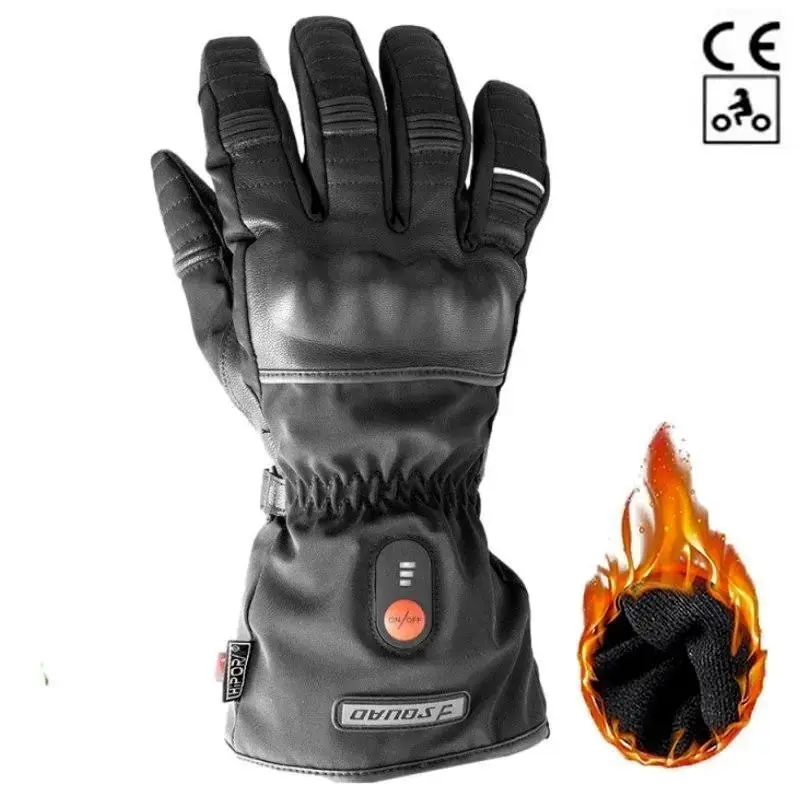 Gants Moto Hiver Chauffants FREDDY | Homologué CE