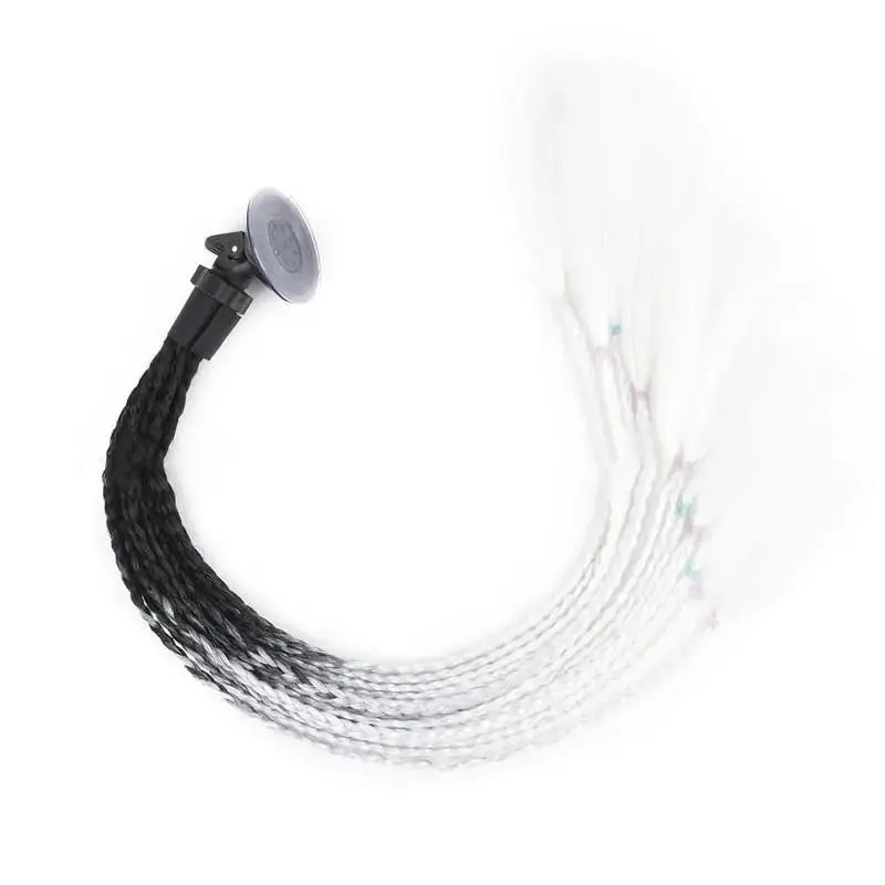 Tresse casque moto Bicolor