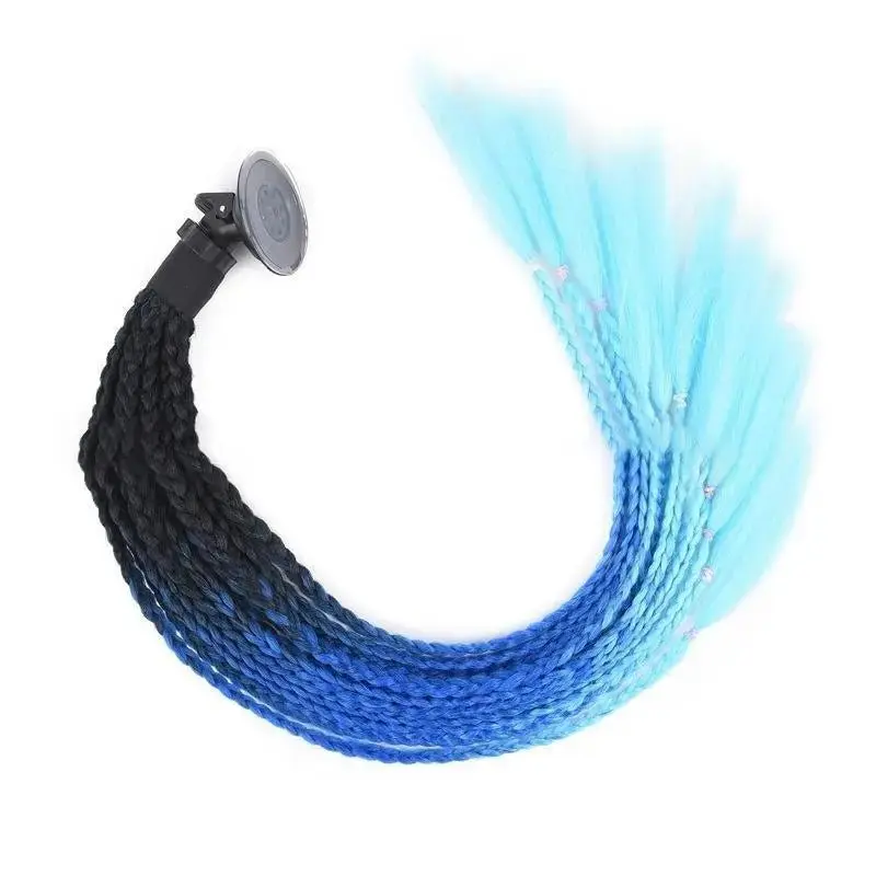 Tresse casque moto Bicolor