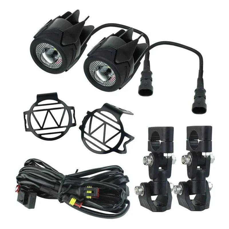 Feux additionnels LED moto multidirectionnel