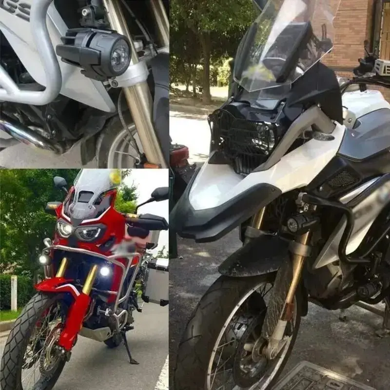 Feux additionnels LED moto multidirectionnel