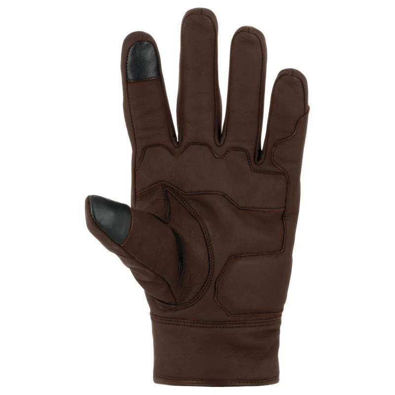 Gants moto été cuir perforé style vintage - Homologués