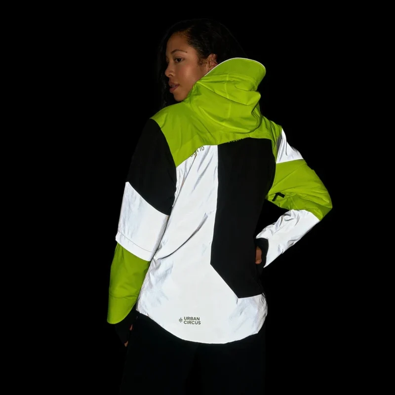 Veste vélo hiver réfléchissante et réversible Urban Circus Repop