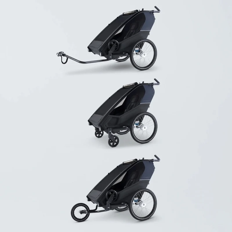 Remorque vélo poussette Croozer Kid Lykke 2 places