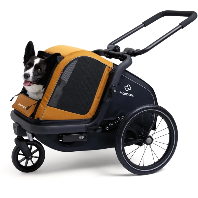 Kit poussette pour remorque vélo chien Hamax MILOU