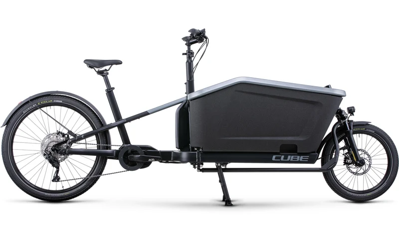 Vélo Cargo électrique - CUBE HYBRID SPORT 500 NOIR