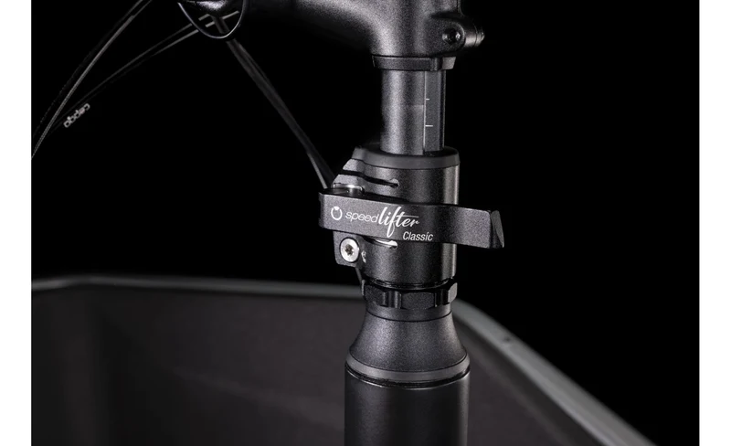 Vélo Cargo électrique - CUBE HYBRID SPORT 500 NOIR