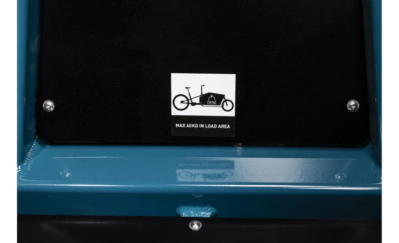 Vélo Cargo électrique - CUBE HYBRID SPORT 500 BLEU