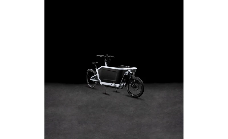 Vélo Cargo électrique - CUBE HYBRID SPORT 500 BLANC
