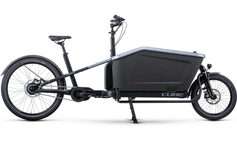 Vélo Cargo électrique - CUBE HYBRID DUAL 1000 NOIR