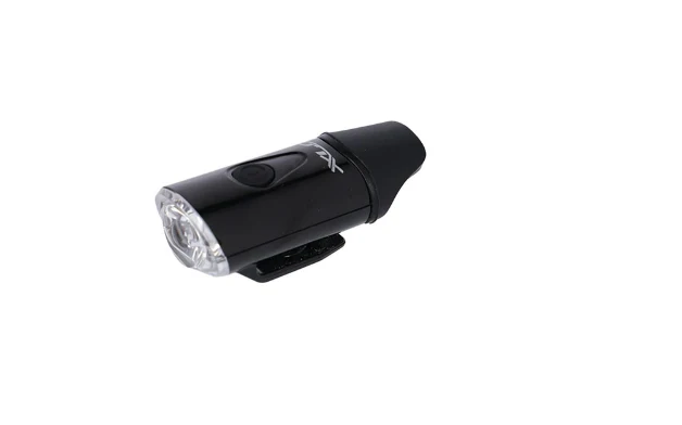 Éclairage Avant Vélo XLC CL-F25 - LED Rechargeable USB Vélo Ville