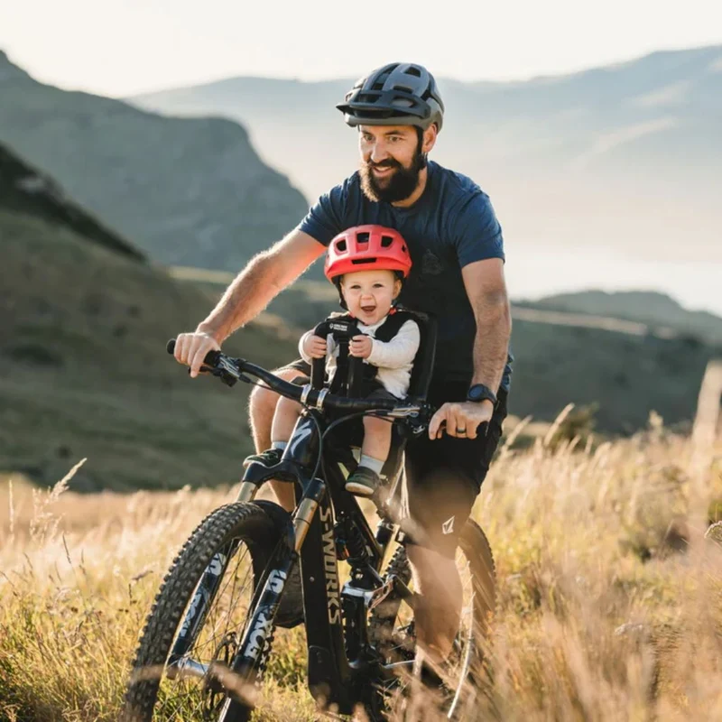 Kit siège vélo enfant 2-en-1 Shotgun Combo Pro Evo